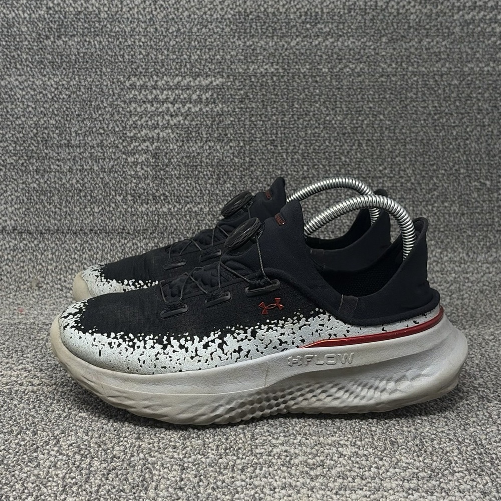 Under Armour SlipSpeed Mega BOA Unisex M6.5 W8 Black Gray 3028539-004 Shoes